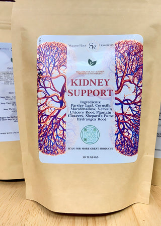 SquareRoot Botanicals All Natural Kidney Support 30 Tea Bags