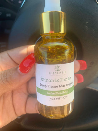 ChronicTonic Pain-Deep Tissue Massage Oil- Anti-Inflammatory