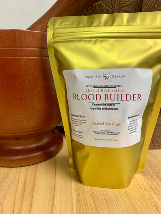 Blood Builder Herbal TeaBags for Low Iron