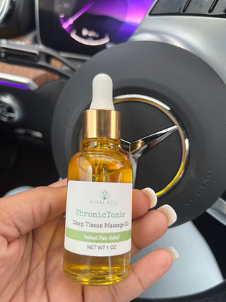 ChronicTonic Pain-Deep Tissue Massage Oil- Anti-Inflammatory