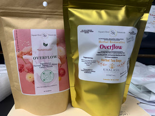 Overflow -Stops excessive internal and external bleeding-30ct TeaBags