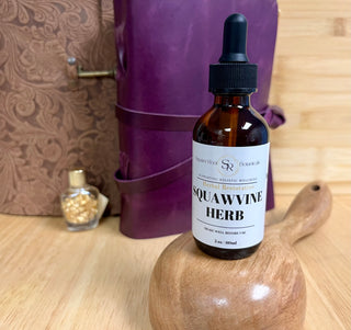 All Natural Squawvine Herbal Tincture