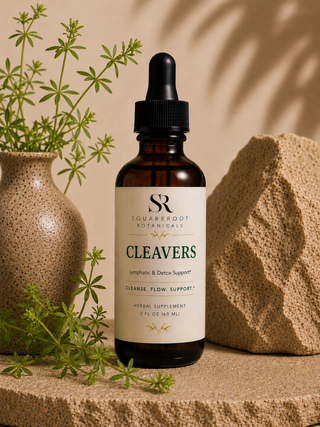 All Natural Lymphatic flushing Cleavers Herbal Tincture