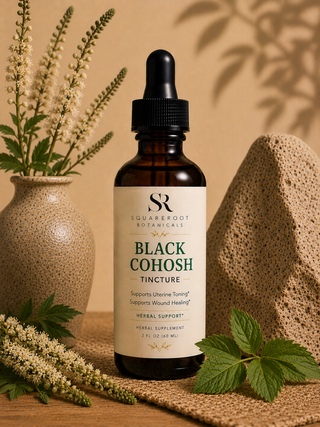 SquareRoot Botanicals All Natural Black Cohosh Tincture