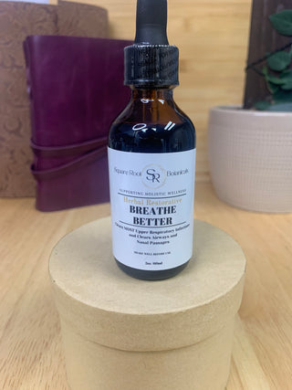 All Natural Breathe Better for Upper and Lower Respiratory Infections Tincture