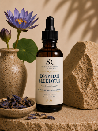 All Natural Egyptian Blue Lotus Herbal Elixir 2oz